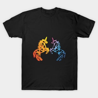 Colored Unicorns T-Shirt